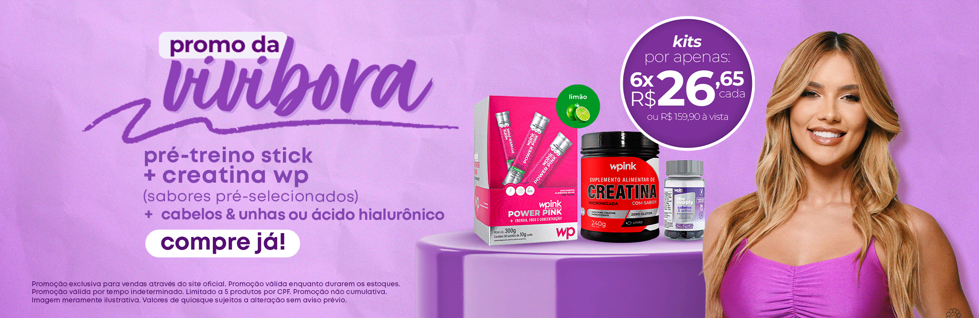 Promoção Wpink